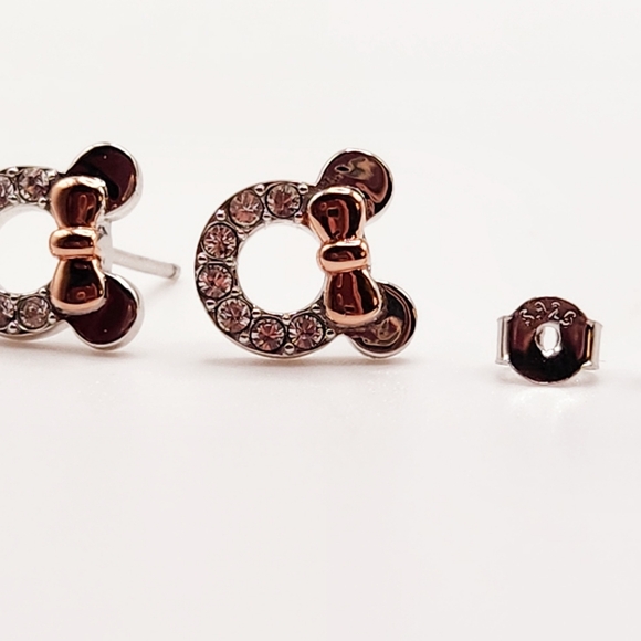 Minnie Mouse Inspired Earrings - Picture 6 of 7